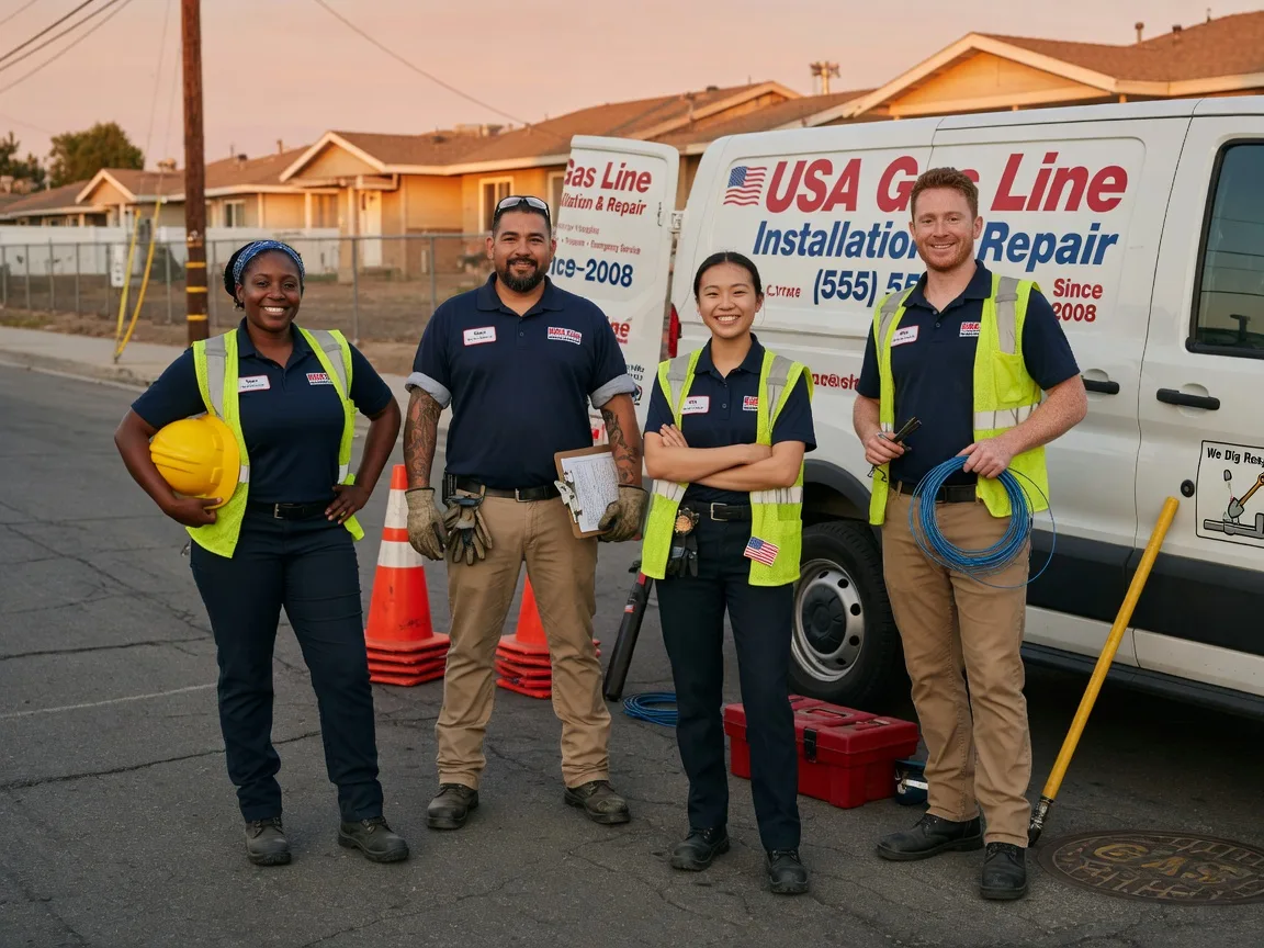 Gas Line Installation company in Shell Lake, WI